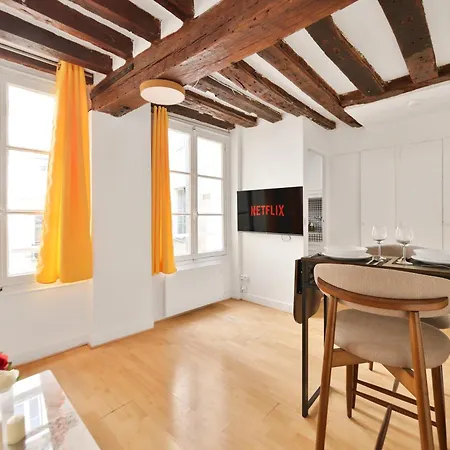 Cozy In The Heart Of Montorgueil, Appartamento *